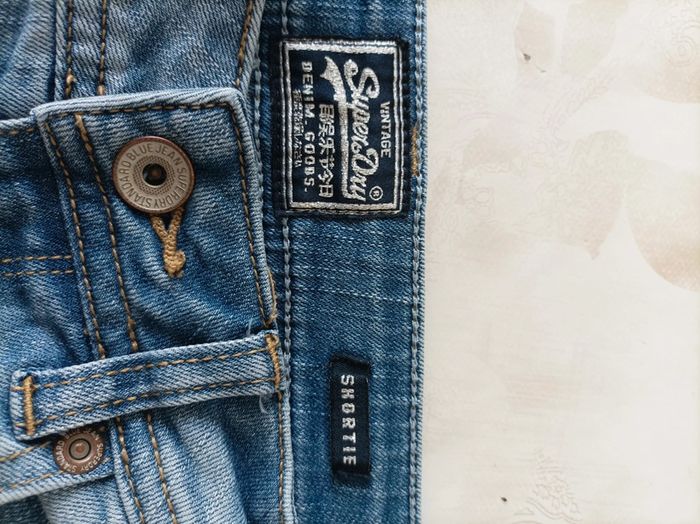 Short jean Superdry taille 36 - photo numéro 2