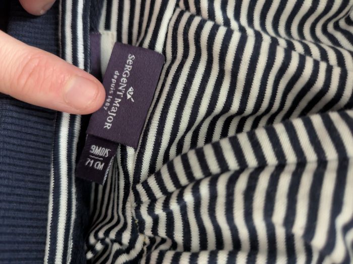 Manteau imperméable Sergent major 9mois - photo numéro 4