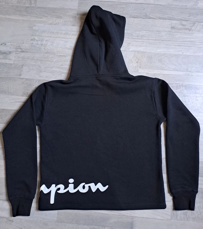 Pull court à capuche champion neuf taille 11-12 ans