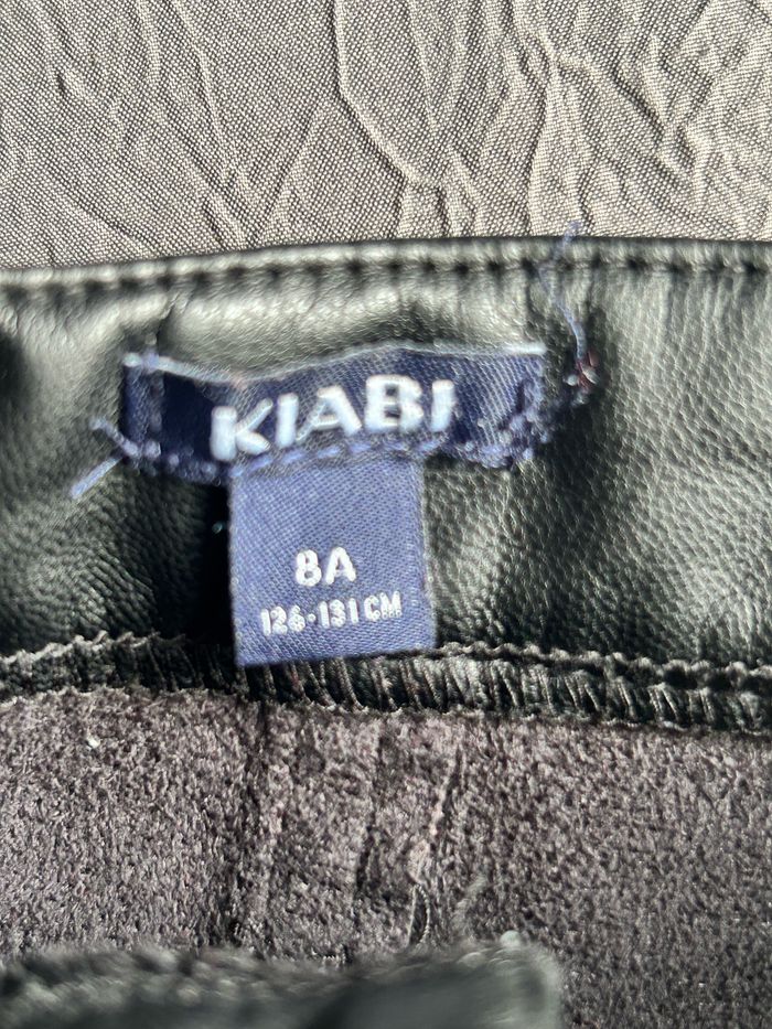 Petite jupe en similicuir enfant - photo numéro 4