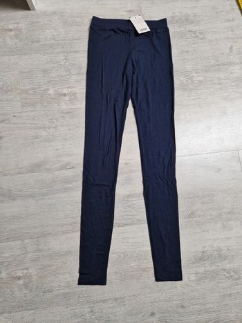 Legging bleu marine neuf avec étiquette XS promod