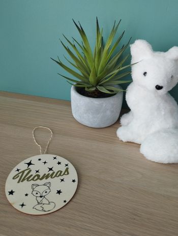 Boule de noël personnalisée
