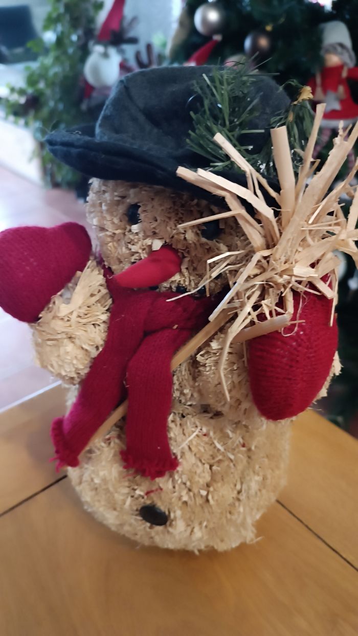 Bonhomme de neige ☃️ décoration Noël - photo numéro 3
