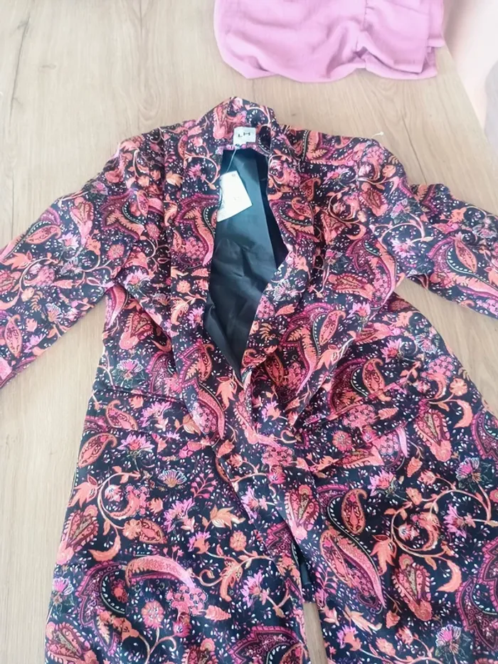 veste à fleur Lh T44 - photo numéro 5