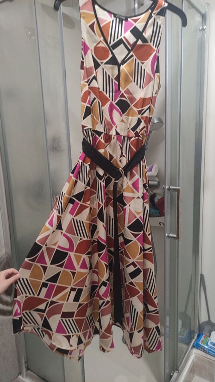 Robe col v longue sans manches taille 40 - photo numéro 6