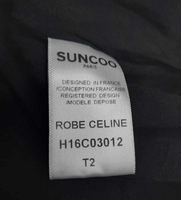 Superbe robe noire sans manches Suncoo modèle Céline - photo numéro 6
