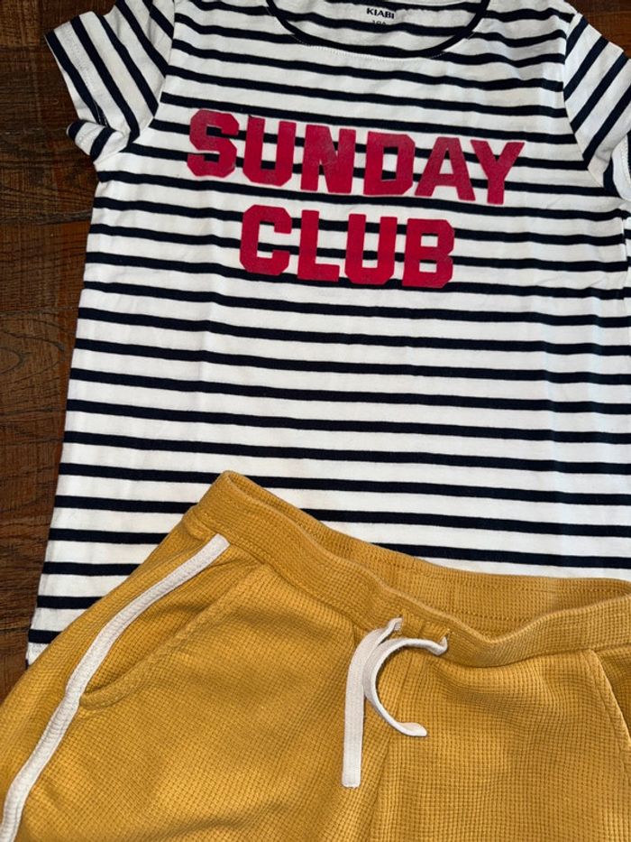 T-shirt et short Kiabi  10 ans - photo numéro 2