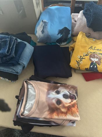 lot 21 vêtements environ fille 12 ans