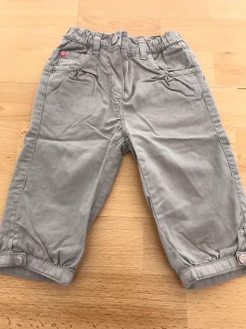 Pantalon beige fille6 mois Obaïbi