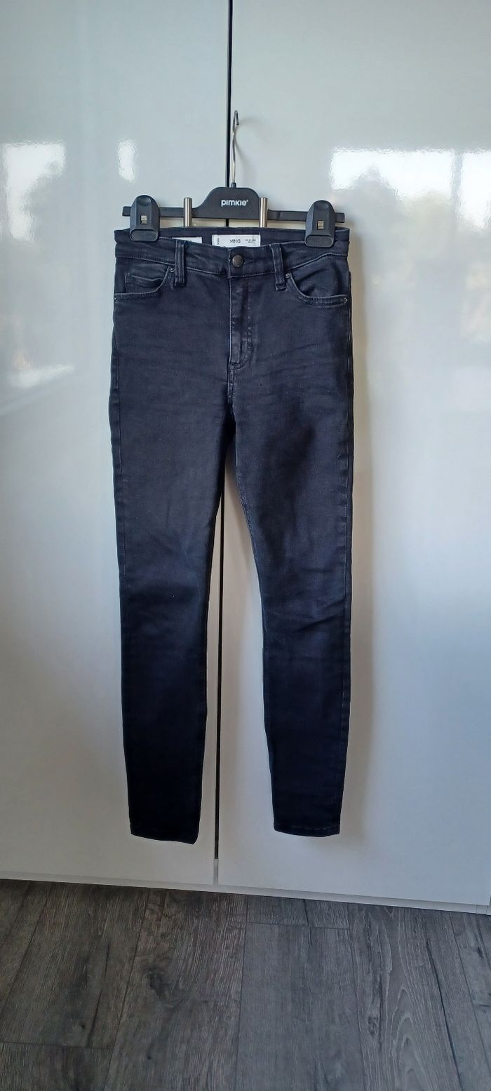 Pantalon jeans élastique femme taille xs MNG newisa - photo numéro 2