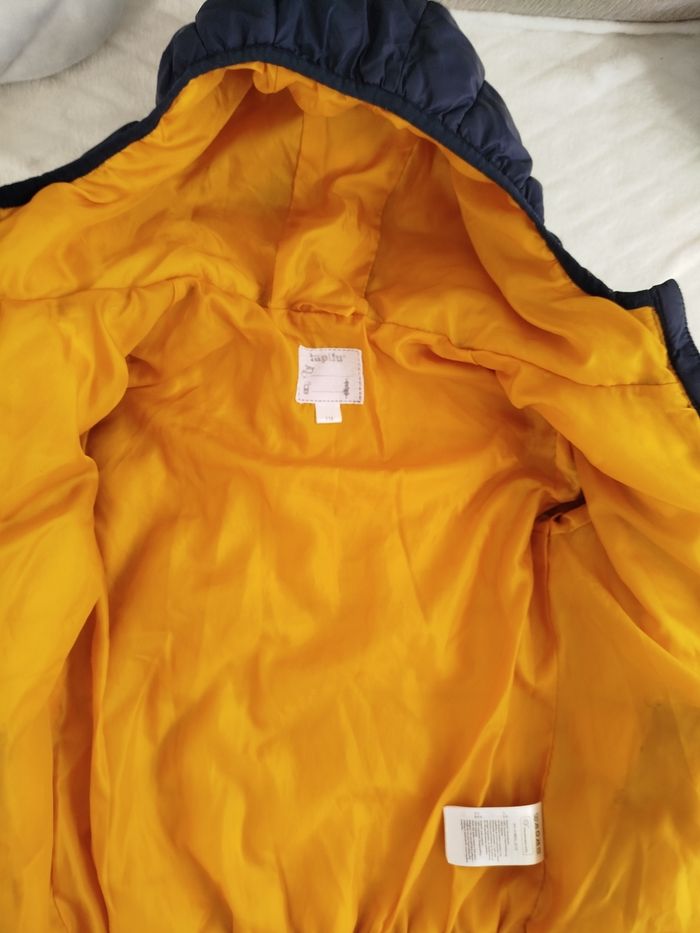 Doudoune bleu marine garçon 6 ans - photo numéro 4