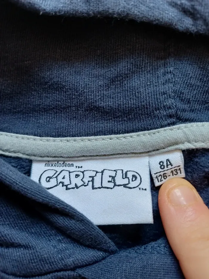 Sweat à capuche garfield - photo numéro 3