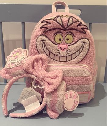 Loungefly + Ears Chat du Cheshire Alice aux pays des Merveilles