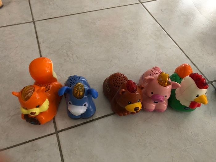 Lot tut tut animaux 2