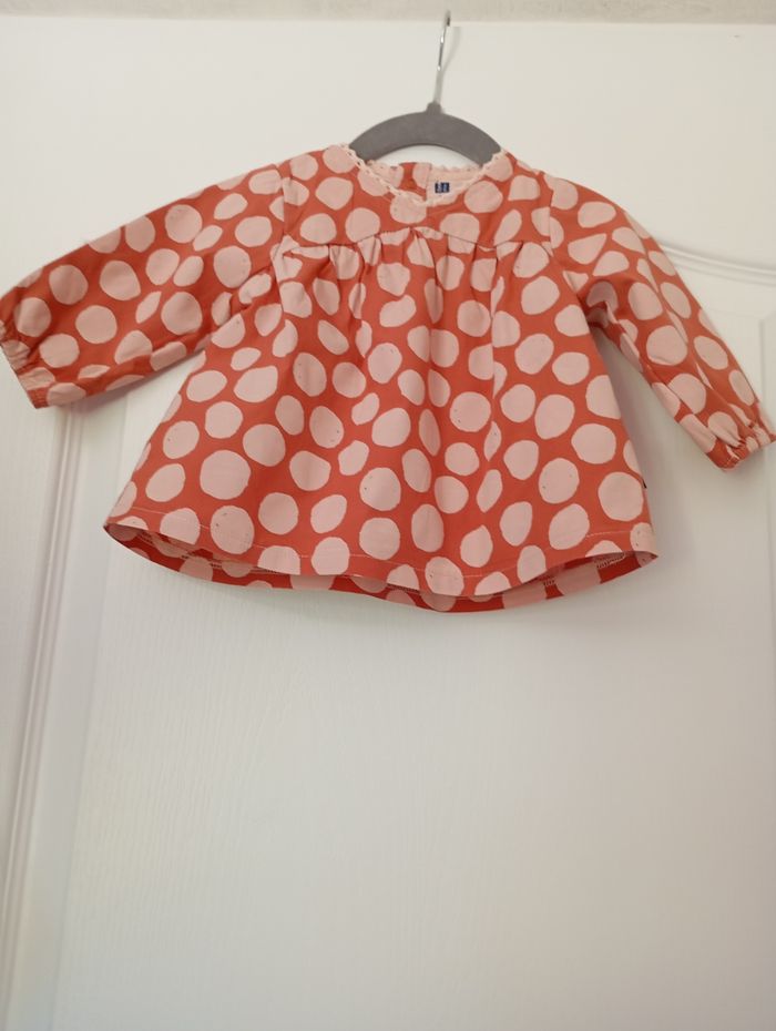 Ensemble robe été gilet polaire 6 mois