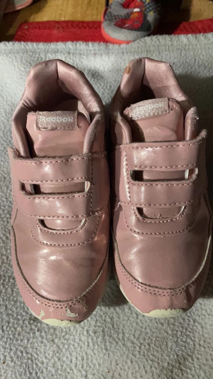 Baskets Reebook rose pointure 26 - photo numéro 2