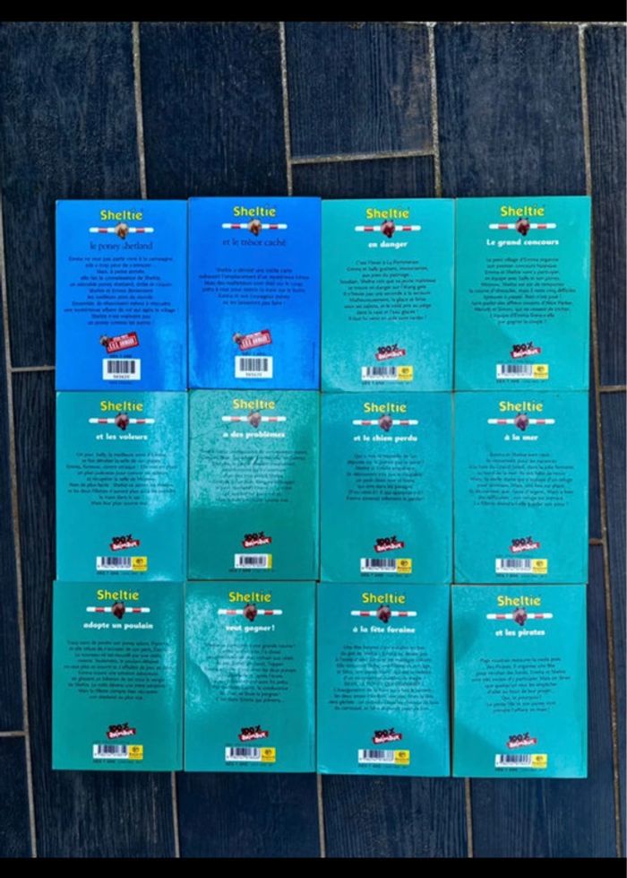 Lot 12 Livres Sheltie pour Enfants / Possibilité de prendre à l'unité - photo numéro 2