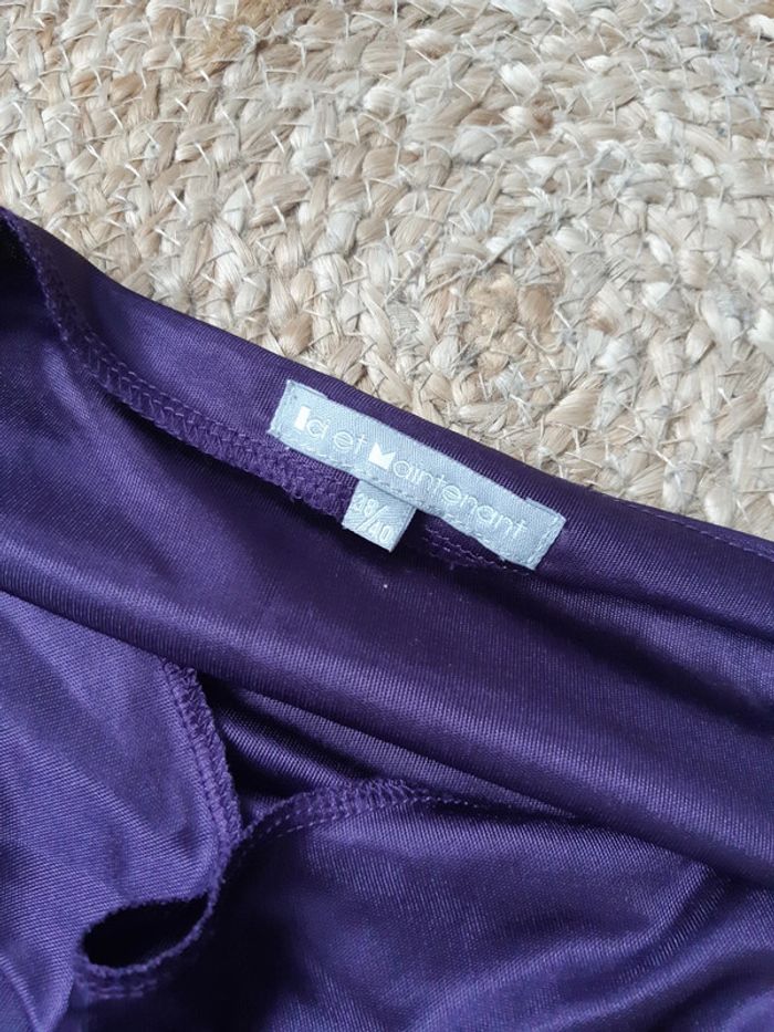 Haut manches courtes violet T38/40 - photo numéro 7