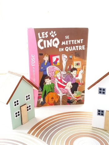 📚 Bibliothèque Rose Les cinq se mettent en Quatre