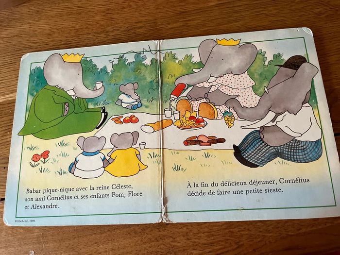 Livre le pique nique de babar - photo numéro 2