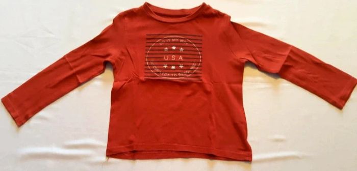 Tee-shirt USA rouge