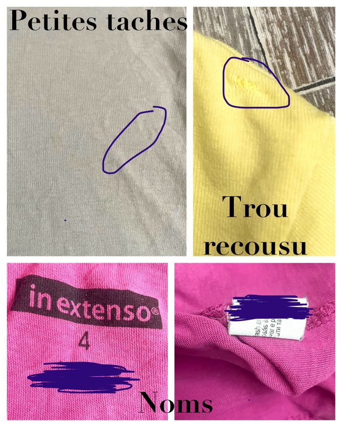 4 t-shirts à manches courtes 4 ans - photo numéro 7