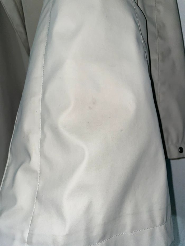 Veste imperméable beige à capuche Zara – Taille S - photo numéro 7