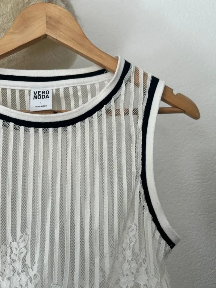 Débardeur en dentelle Vero Moda - photo numéro 3
