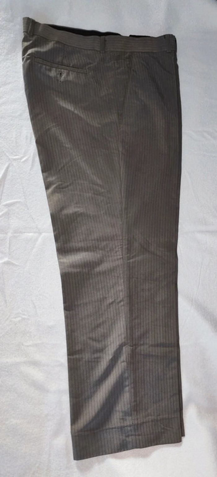 Costume Brice rayures gris - photo numéro 3