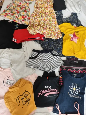 Lot vêtements fille 14 ans