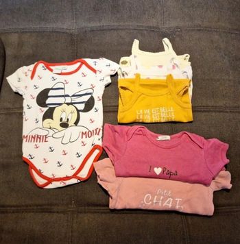 Bodies été fille 6 mois