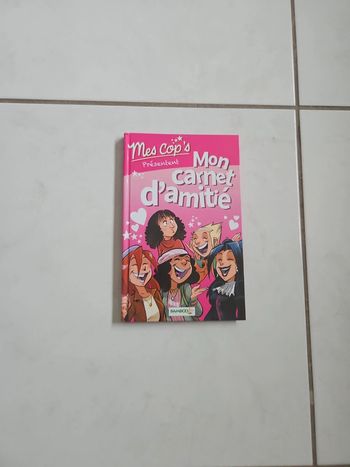 Mon carnet de amitié Mes cop's Neuf u41