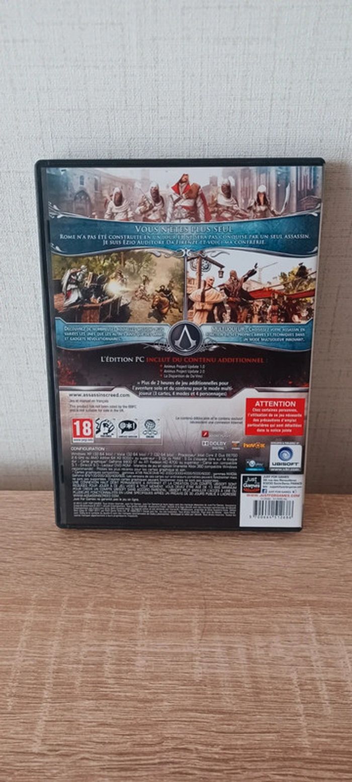 Jeu PC CD-Rom Assassin's Creed Brotherhood en bon état et fonctionnel - photo numéro 5