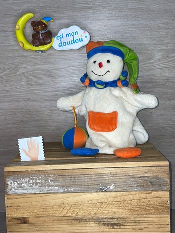 DDC526 doudou et compagnie arlequin