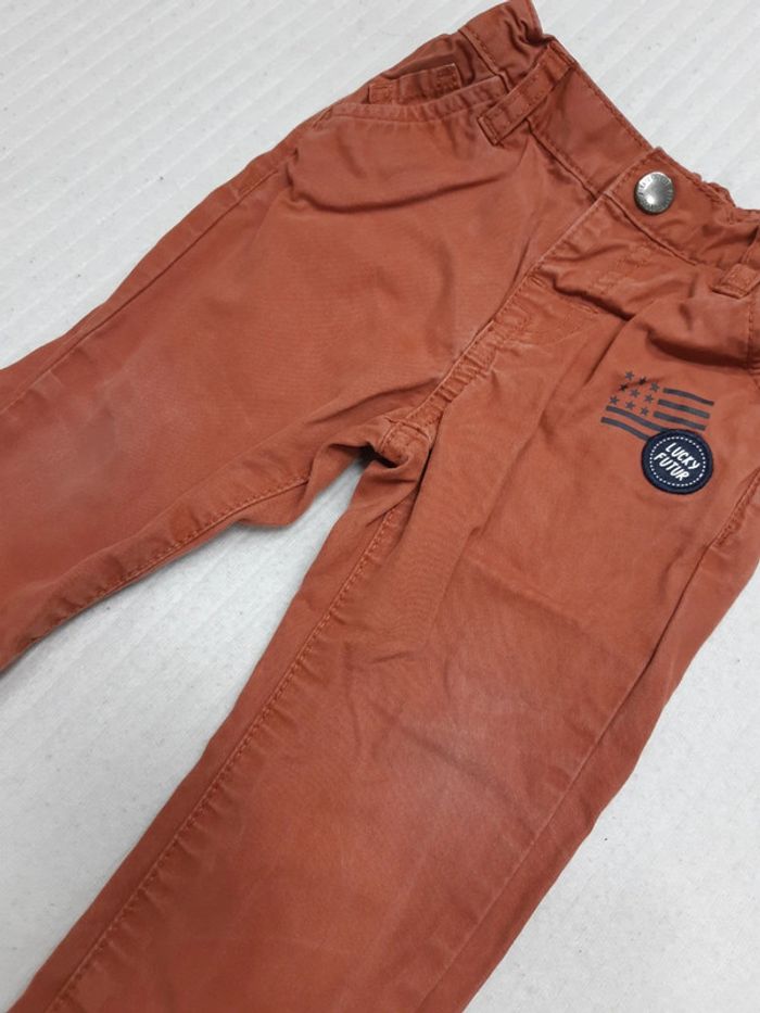 Pantalon rouge Gemo 18 mois - photo numéro 2