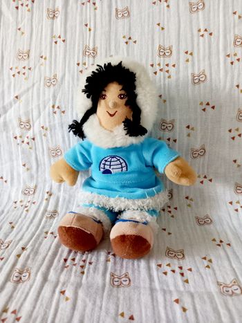 Peluche doudou esquimau Gipsy