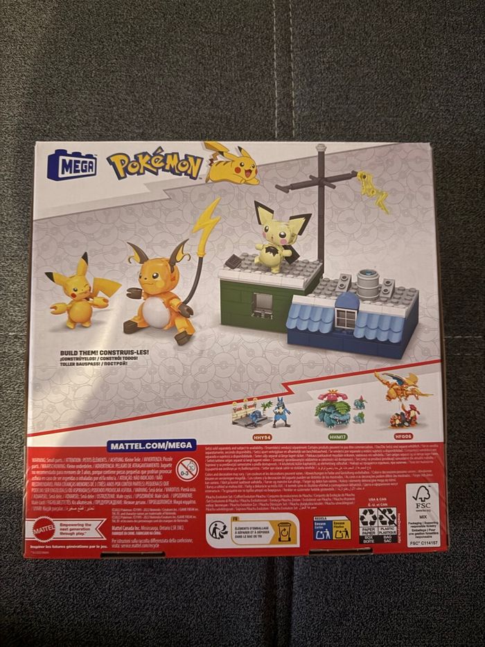 (Mega) lego Pokémon Évolution Pikachu tout neuf - photo numéro 2
