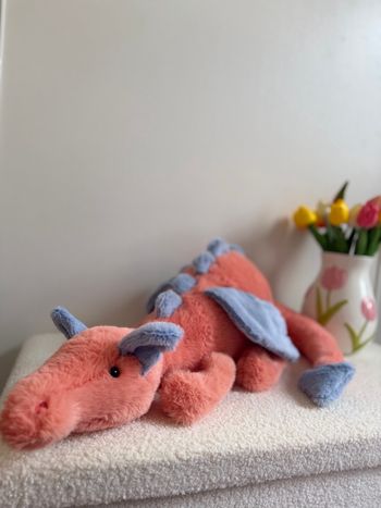 Peluche Jellycat Hugue Persimmon Dragon 🐉 