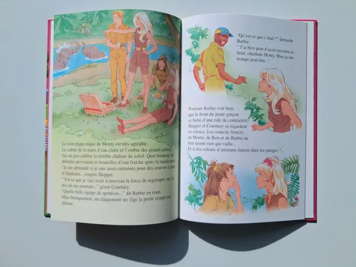Livre Barbie en Safari Photo - photo numéro 3