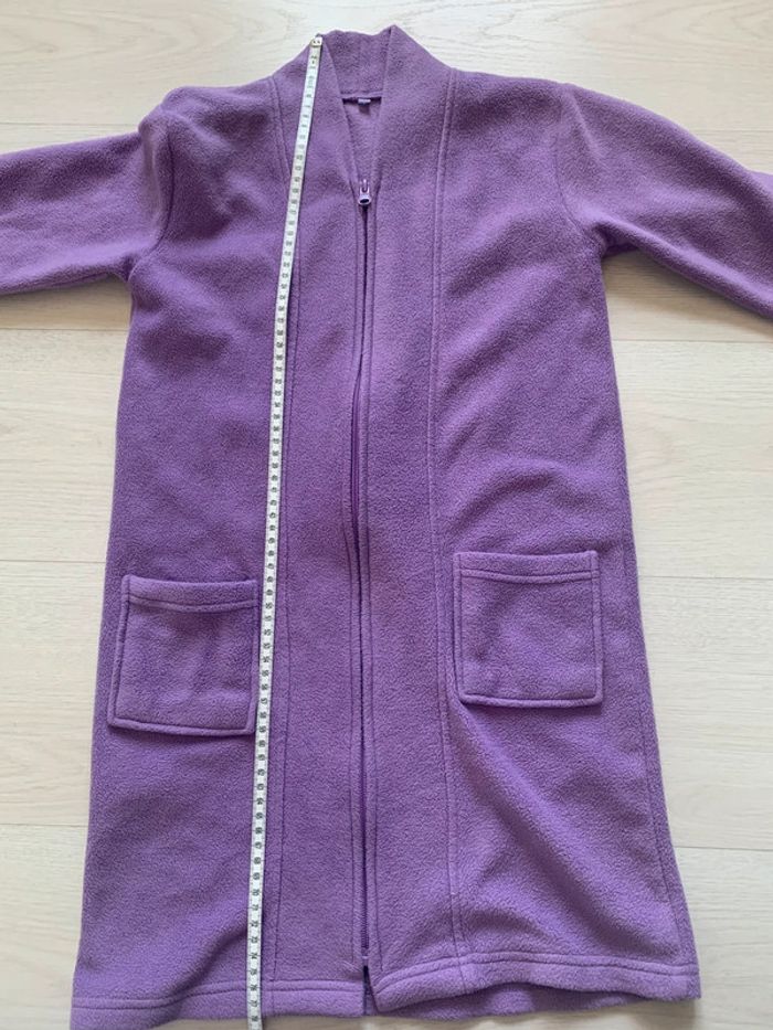 Veste violette peignoir- pyjama - photo numéro 5
