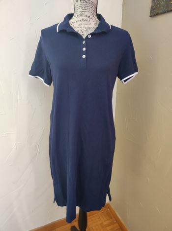 Robe droite style polo bleu marine Esmara taille 42