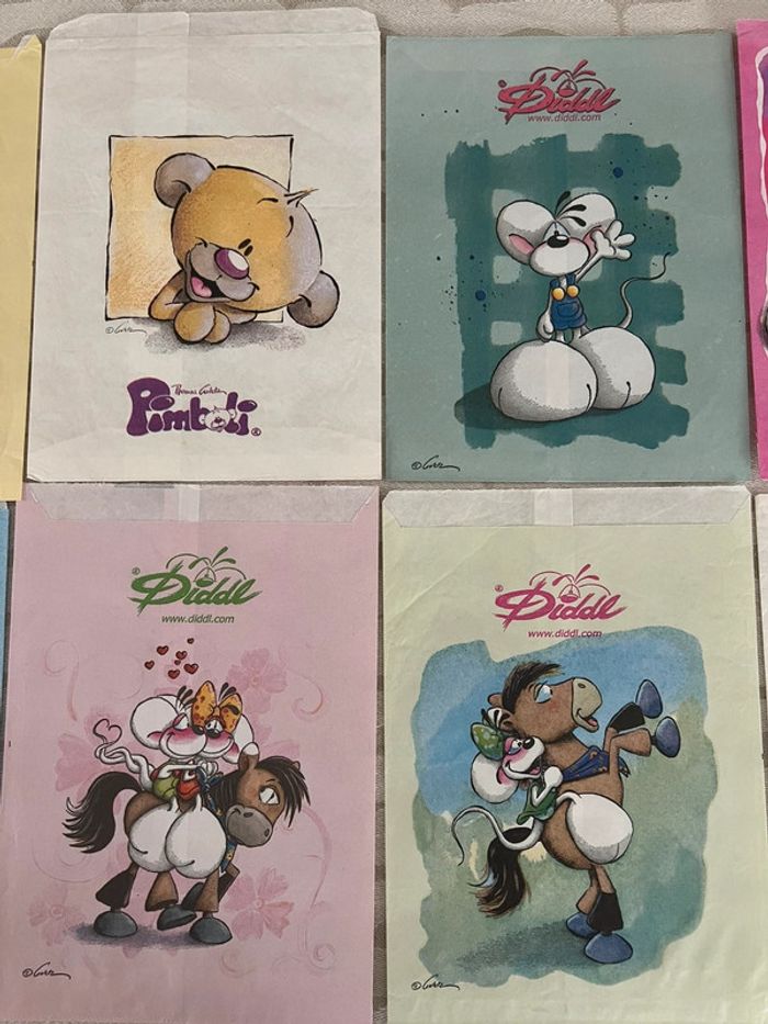 Lot pochettes Diddl - photo numéro 3