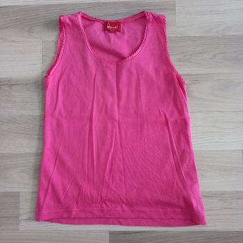 Debardeur femme rose taille M