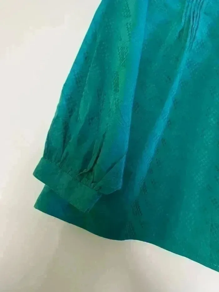 Chemise Blouse Celestine Caroll coupe ample taille XS S 34 Neuve - photo numéro 3