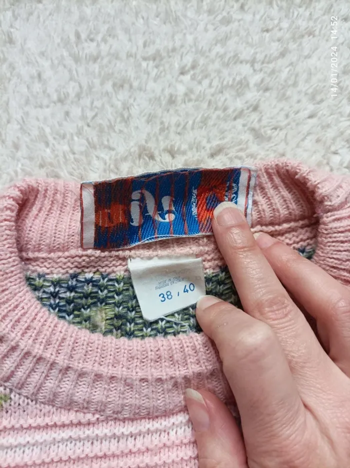 Pull mi-long vintage 38 - photo numéro 2