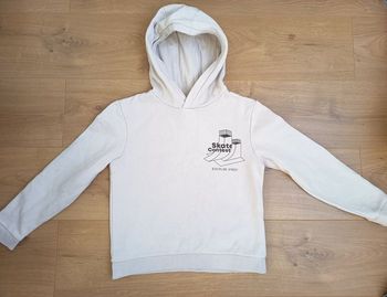 Sweat à capuche doublé garçon, KIABI, taille 10 ans 
