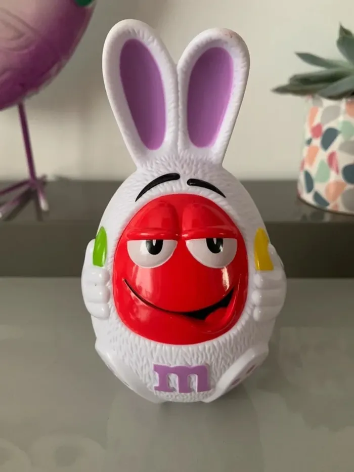 Lapin M&Ms - Figurine Boîte publicitaire