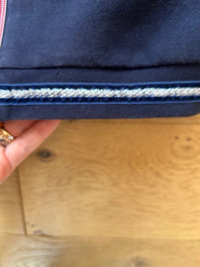 Veste catimini 10 ans broderie nuage et et parapluie - photo numéro 4