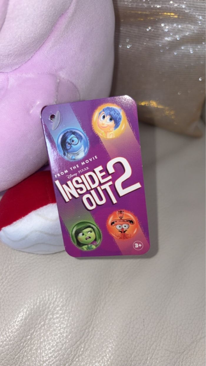 Disney Store - Peluche Lestée "Embarras" Vice-Versa 2 - Neuf avec étiquette - photo numéro 3
