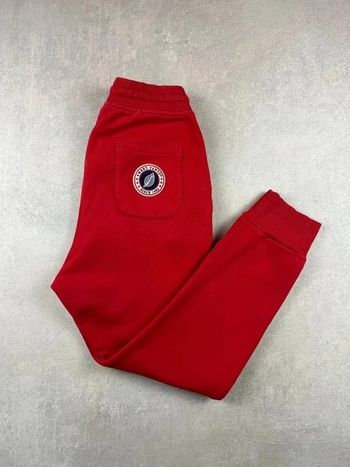 Pantalon de jogging en coton Sweet Pants Loose - Cotton Pants with Patch | rouge - S #243